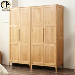 Tủ gỗ đựng quần áo phòng ngủ hiện đại TPQ4042