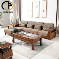 5+ Mẫu sofa gỗ sồi thịnh hành nhất trong các gia đình Nha Trang