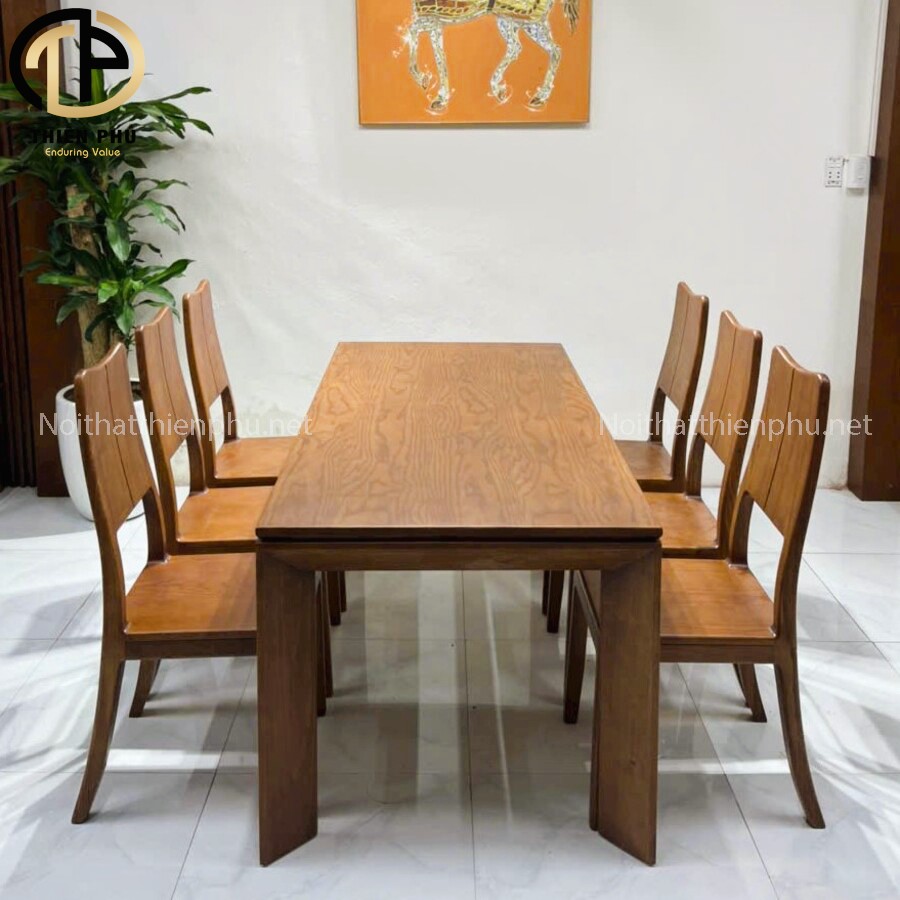 Bộ bàn ăn 6 ghế hiện đại