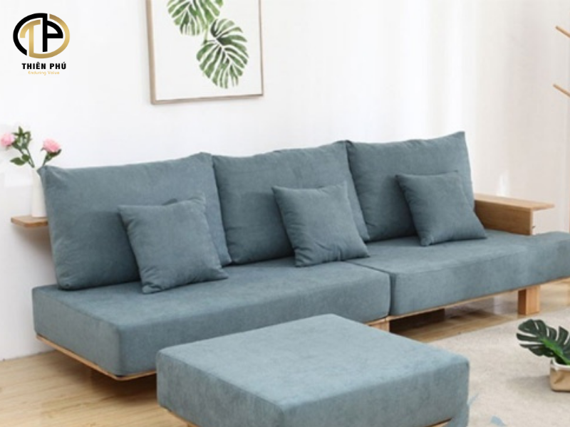 Sofa văng gỗ sồi tinh tế, hiện đại