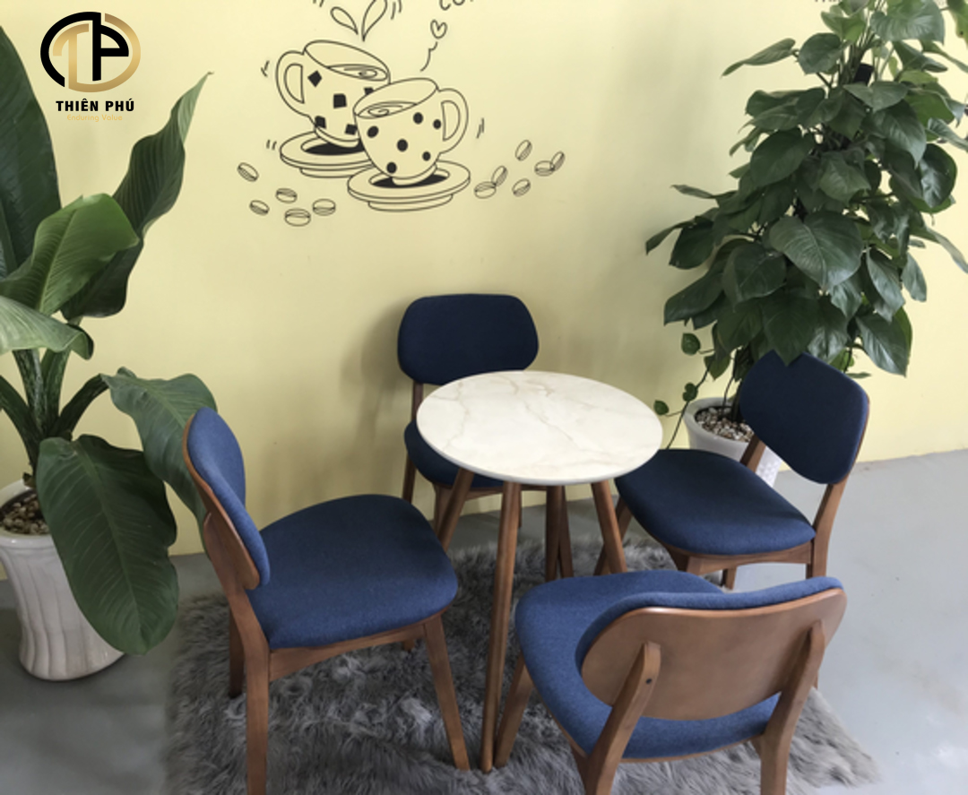Bộ bàn ghế cafe hiện đai tại Thiên Phú
