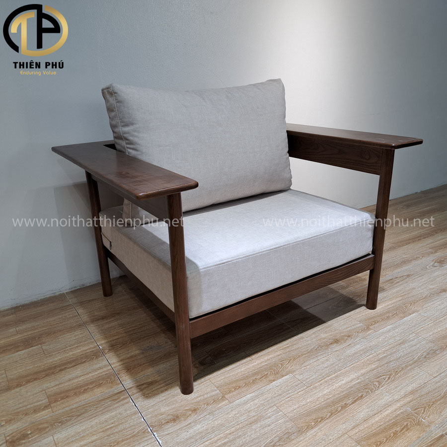 Sofa Flannel Armchair đệm vải êm ái