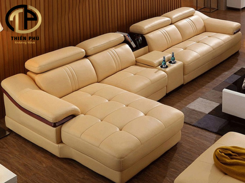 Sofa chất liệu da cao cấp bán chạy Hải Phòng