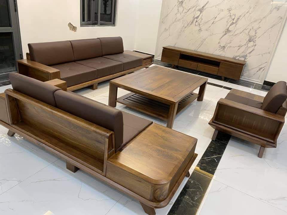 50+ Mẫu sofa gỗ tự nhiên cao cấp, hiện đại giá tốt nhất tại Hà Nội ...