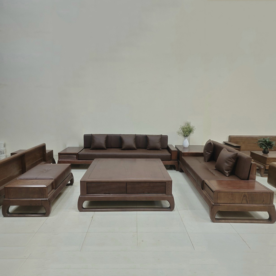 Mẫu ghế sofa gỗ TP177 luôn là dòng sản phẩm giành được nhiều sự ưu ái của khách hàng bởi độ bền, tính thẩm mỹ cao, thiết kế đơn giản nhưng luôn có sức hút phù hợp không gian phòng khách rộng trên 30m2