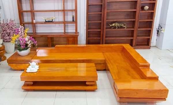 Gía ghế gỗ sofa nguyên khối 