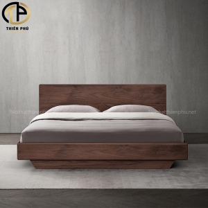 Giường ngủ hiện đại gỗ óc chó thiết kế đẳng cấp G259