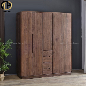 Tủ gỗ đựng quần áo phòng ngủ hiện đại TPQ1142