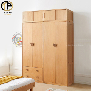 Tủ gỗ đựng quần áo hiện đại TPQ2301