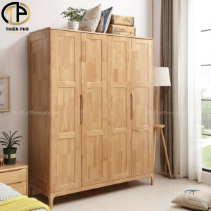 Tủ gỗ đựng quần áo phòng ngủ hiện đại TPQ5048