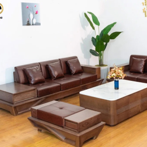 5 ưu điểm tuyệt vời của sofa gỗ chữ U mang lại