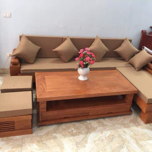 Top 5 mẫu sofa gỗ sồi nga đẹp cho phòng khách sang trọng