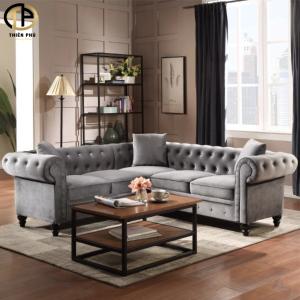 Sofa nhung đẹp bất chấp mọi phong cách decor phòng khách